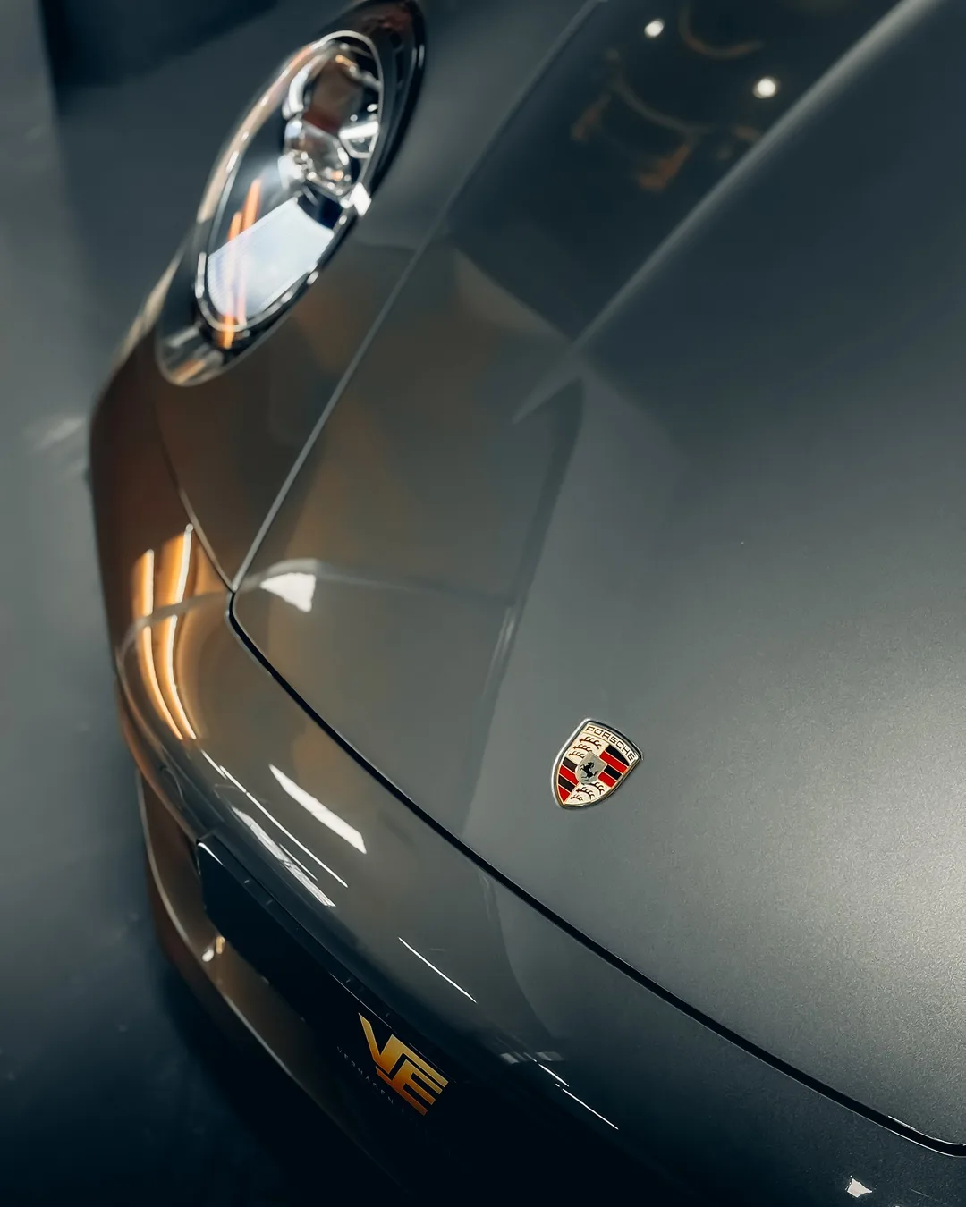 Porsche 992 Carrera S na lakcorrectie en keramische coating bij Verhagen Exclusive